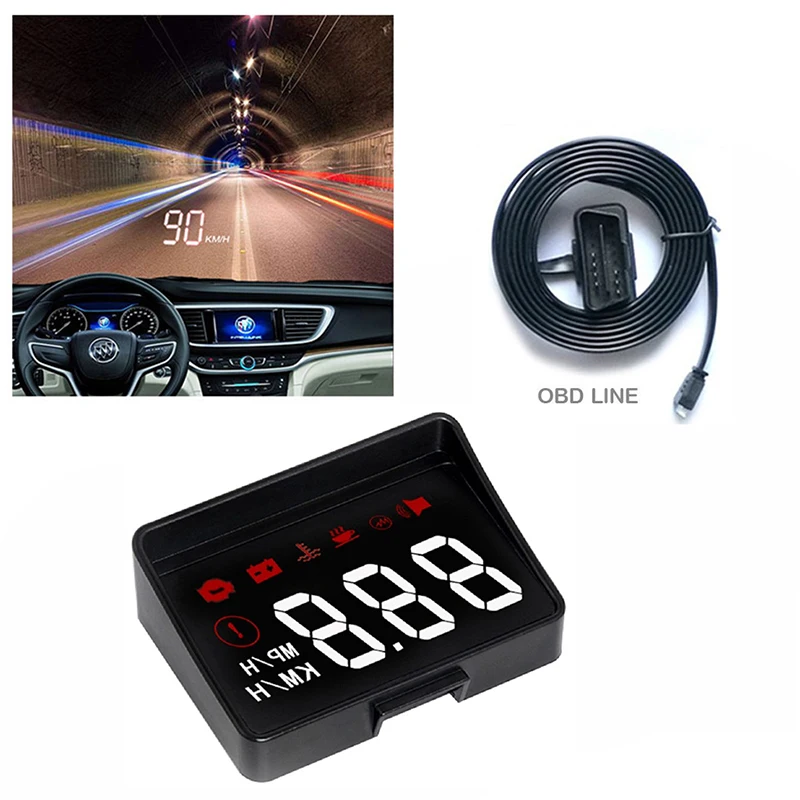 GEYIREN HUD A100s head up display Overspeed Warning Windshield Projector on-board OBD scanner With Lens Hood Universal Auto HUD
GEYIREN HUD A100s head up display Overspeed Warning Windshield Projector on-board OBD scanner With Lens Hood Universal Auto HUD