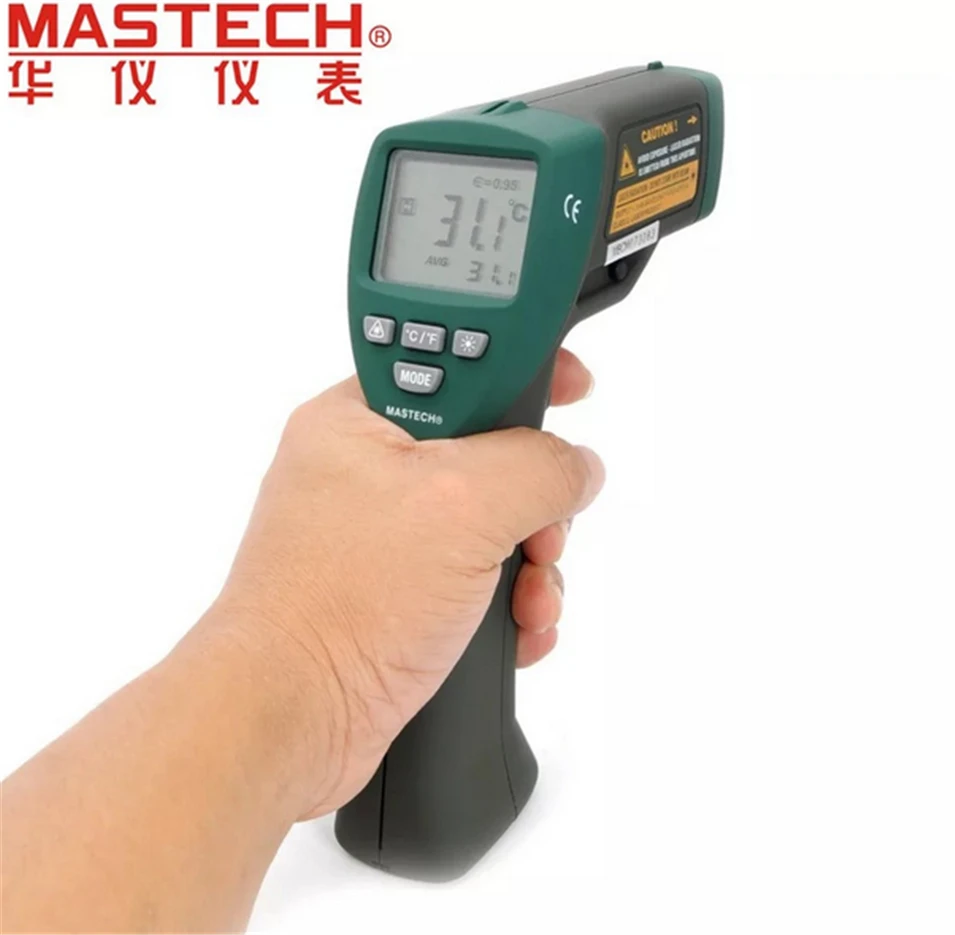 2017 New Infrared Thermometer Handheld Temperature Laser Gun LCD Digital thermometer Diagnostic-tool -20~320C Mastech MS6530B
2017 New Infrared Thermometer Handheld Temperature Laser Gun LCD Digital thermometer Diagnostic-tool -20~320C Mastech MS6530B