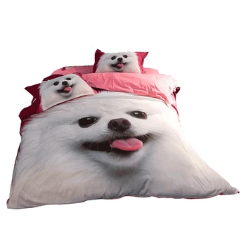 Cute Cat and Dog Print Bedding Set Twin Queen King Size Duvet Covers Bed Sheets Modern Design Home Textile for Adults & Children
Cute Cat and Dog Print Bedding Set Twin Queen King Size Duvet Covers Bed Sheets Modern Design Home Textile for Adults & Children