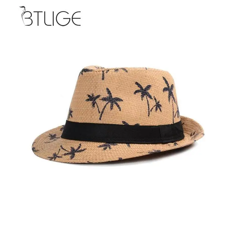 BTLIGe Summer Straw Hats For Adult Kids Children Panama Hat Coconut Tree Jazz Caps Casual Beach Visor Sun Hat Parent-child Cap
BTLIGe Summer Straw Hats For Adult Kids Children Panama Hat Coconut Tree Jazz Caps Casual Beach Visor Sun Hat Parent-child Cap