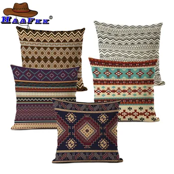 African National Stripe Bohemian Style Geometric Home Decor Throw Cushion Covers Linen Ethnic Pillow Case for Sofa Car
African National Stripe Bohemian Style Geometric Home Decor Throw Cushion Covers Linen Ethnic Pillow Case for Sofa Car