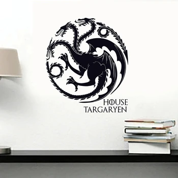 House Targaryen Decal Vinyl Art GOT Sigils Dragons Symbol TV Series Wall Sticker for Cars / Laptops
House Targaryen Decal Vinyl Art GOT Sigils Dragons Symbol TV Series Wall Sticker for Cars / Laptops
