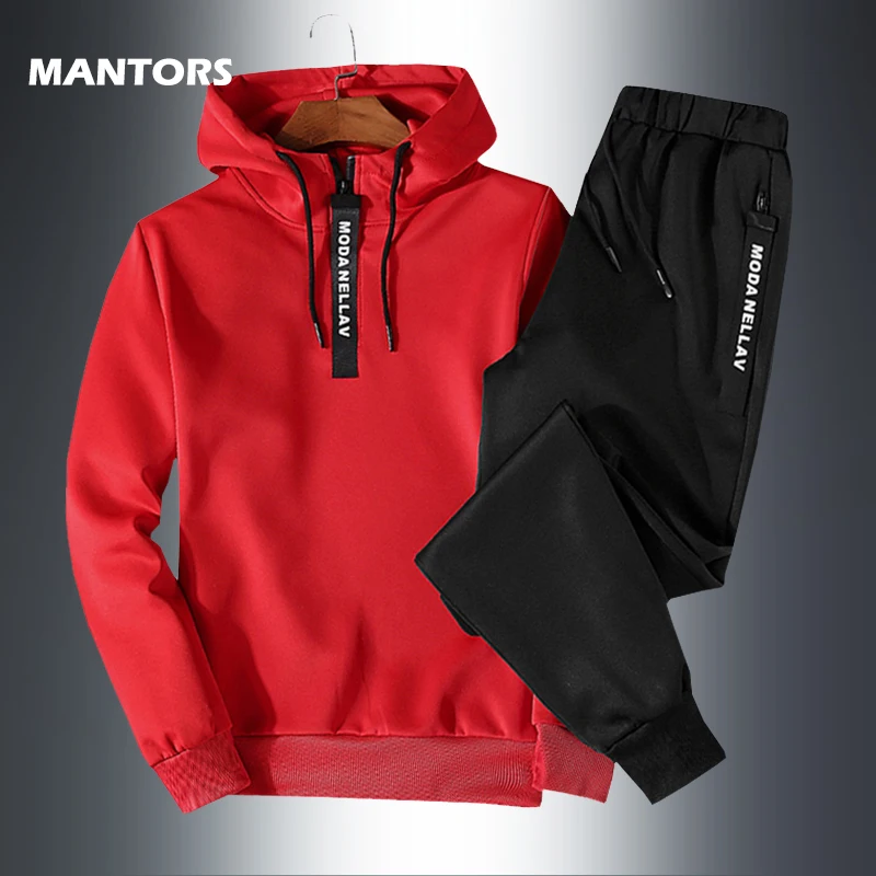 2019 Solid Hooded Tracksuits Slim Fit Men's Sets Casual Men Sweatshirt+Pants Spring Autumn Sweatsuit Male Clothing Hoodies 2PCS
2019 Solid Hooded Tracksuits Slim Fit Men's Sets Casual Men Sweatshirt+Pants Spring Autumn Sweatsuit Male Clothing Hoodies 2PCS