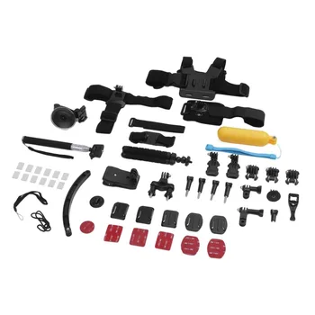 Head Chest Monopod Bike Mount Action Camera Accessories Set For GoPro 4 3+ 3 2 1 Portable 50 In 1 Camera Mount Parts
Head Chest Monopod Bike Mount Action Camera Accessories Set For GoPro 4 3+ 3 2 1 Portable 50 In 1 Camera Mount Parts