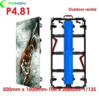 Outdoor rental led display P3.91 P4.81 smd kinglight chip 3years warranty full color advertising led display screen
Outdoor rental led display P3.91 P4.81 smd kinglight chip 3years warranty full color advertising led display screen