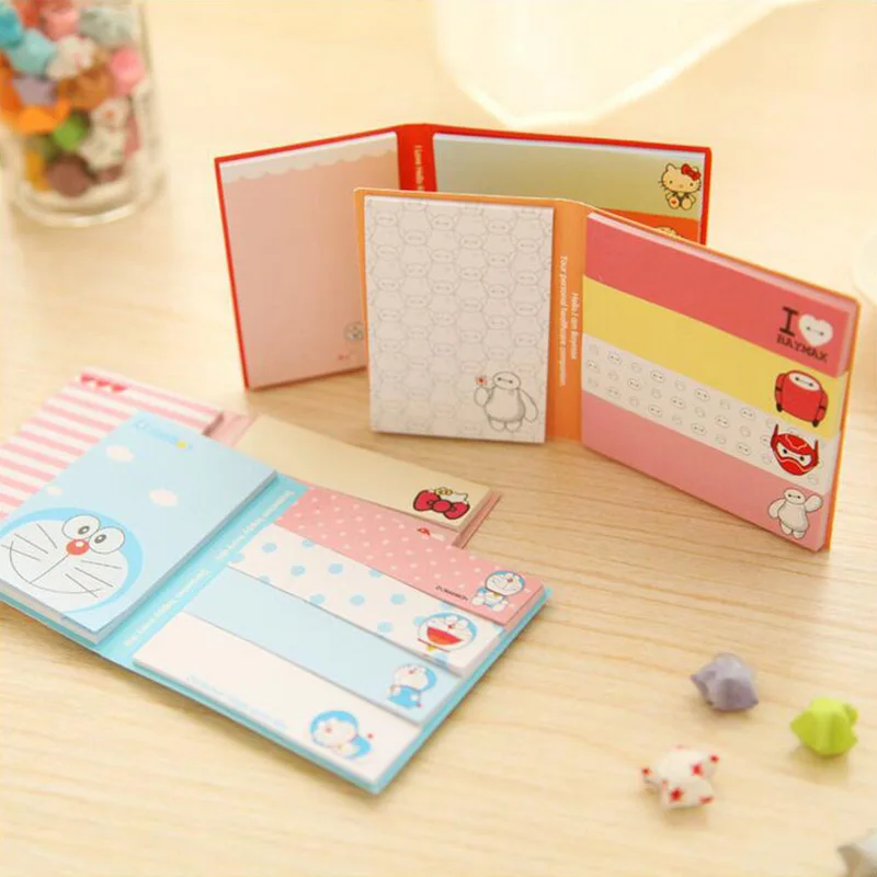 20pcs/lot Cute big hero folding stickers Kawaii Cat memopad totoro diary note paper Korean office school supplies
20pcs/lot Cute big hero folding stickers Kawaii Cat memopad totoro diary note paper Korean office school supplies