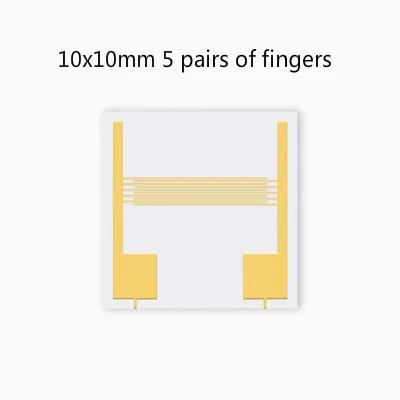 2pcs Electrochemical Sensing Ceramic-based Interdigital Electrode Sensor Interdigital Array Microelectrode
2pcs Electrochemical Sensing Ceramic-based Interdigital Electrode Sensor Interdigital Array Microelectrode