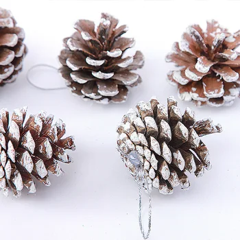 18pcs/set Christmas Tree Ornament Hanging Balls Pine Nuts Handmade Artificial Plant For Wedding Home Decoration Xmas Pinecone
18pcs/set Christmas Tree Ornament Hanging Balls Pine Nuts Handmade Artificial Plant For Wedding Home Decoration Xmas Pinecone