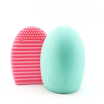 MISS ROSE Silicone Brushegg Cleaning Makeup Brushes Scrubber Board Brush Cleaner