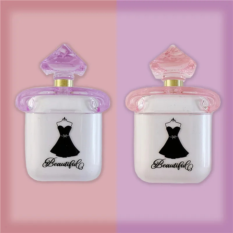 Luxury Perfume bottle For Airpods Case Cute Bluetooth Earphone Hard Cover Transparent Case For Headphones For Air pods 1 2 Cases
Luxury Perfume bottle For Airpods Case Cute Bluetooth Earphone Hard Cover Transparent Case For Headphones For Air pods 1 2 Cases