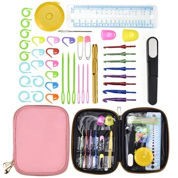 Crochet Hook Sets 3.0-6.5mm Interchangeable Hook Knitting Needles Sewing Accessory DIY Knitting Craft Tools With Waterproof Case
Crochet Hook Sets 3.0-6.5mm Interchangeable Hook Knitting Needles Sewing Accessory DIY Knitting Craft Tools With Waterproof Case