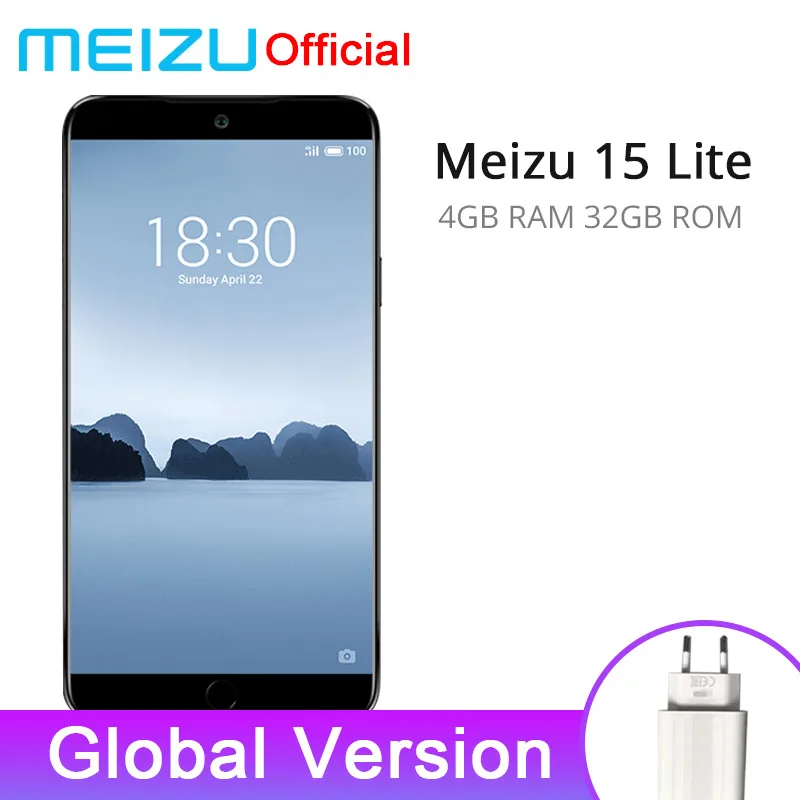 Global Version Meizu 15 Lite M15 4GB 64GB Mobile Phone Snapdragon 626 Octa Core 5.46" 1920x1080P Screen Fingerprint ID
Global Version Meizu 15 Lite M15 4GB 64GB Mobile Phone Snapdragon 626 Octa Core 5.46" 1920x1080P Screen Fingerprint ID