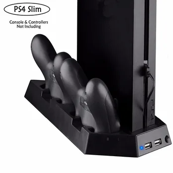 Mutilfunction Cooling Fan Cooler Vertical Stand Console Cooler Fan With Dual Charging Station for PS4 Slim Console
Mutilfunction Cooling Fan Cooler Vertical Stand Console Cooler Fan With Dual Charging Station for PS4 Slim Console
