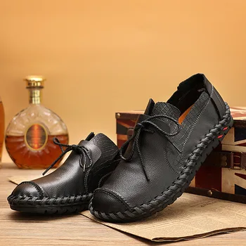 New Men Leather Shoes running 2017 Autumn Fasion Shoes For Men Designer Shoes men Breathable Big Size Mens Shoes Comfort Loafers 
New Men Leather Shoes running 2017 Autumn Fasion Shoes For Men Designer Shoes men Breathable Big Size Mens Shoes Comfort Loafers