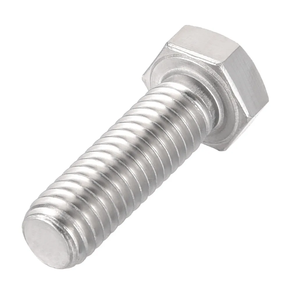 Uxcell 2Pcs Bolts 3/8-16x1-1/2" 304 Stainless Steel Hex Head Screw Bolts Fastener For Other Machinery Industry Ship Assembly
Uxcell 2Pcs Bolts 3/8-16x1-1/2" 304 Stainless Steel Hex Head Screw Bolts Fastener For Other Machinery Industry Ship Assembly
