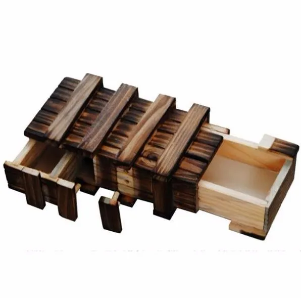 Funny Magic Compartment Wooden Puzzle Box With Secret Drawer Brain Teaser Baby Kid Puzzles Toy
Funny Magic Compartment Wooden Puzzle Box With Secret Drawer Brain Teaser Baby Kid Puzzles Toy
