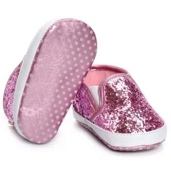 2017 Autumn Toldder Girl Baby Girls' Bling Loafers Shoes Silver baby children shoes first walkers 0-18 M
2017 Autumn Toldder Girl Baby Girls' Bling Loafers Shoes Silver baby children shoes first walkers 0-18 M