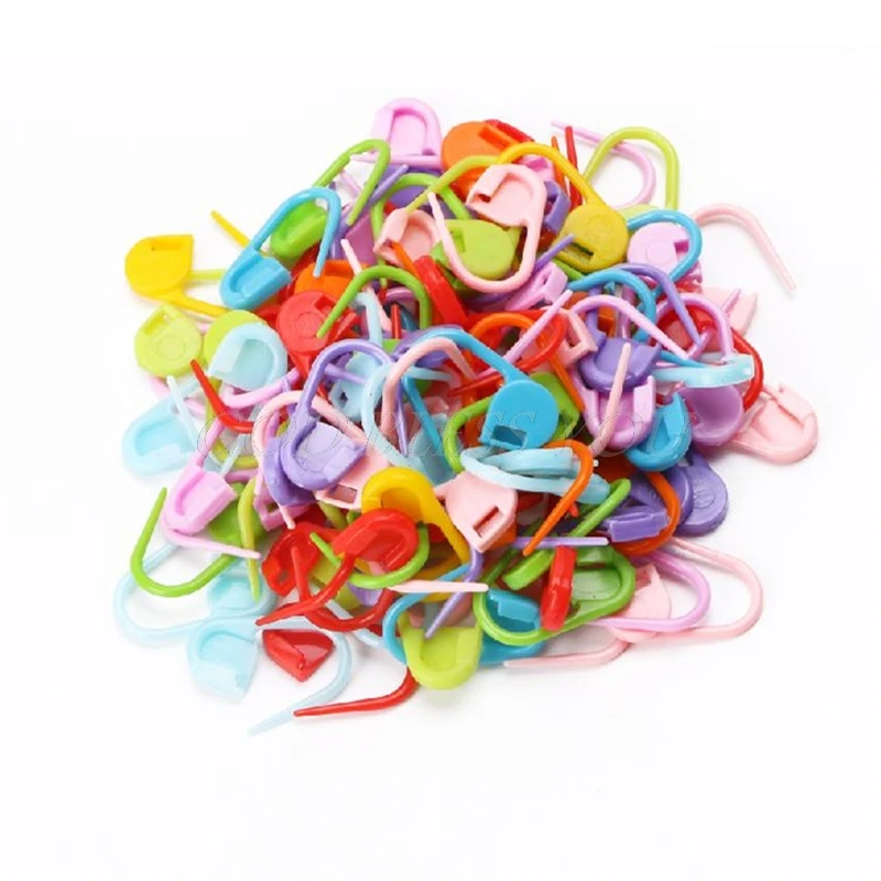 20/100Pcs Colorful Knitting Stitch Markers Crochet Locking Tool Craft Ring Holder
20/100Pcs Colorful Knitting Stitch Markers Crochet Locking Tool Craft Ring Holder
