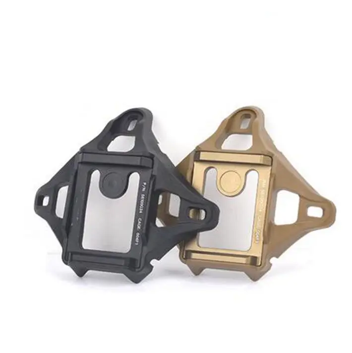 Hunting Tactical helmet Wil cox 4 Hole metal Shroud P/N with screws suitable for sea helmet use BK/DE
Hunting Tactical helmet Wil cox 4 Hole metal Shroud P/N with screws suitable for sea helmet use BK/DE