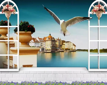 beibehang Custom photo wallpaper Mediterranean style 3D wallpaper living room wall papel de parede 3d wallpaper for walls 3 d 
beibehang Custom photo wallpaper Mediterranean style 3D wallpaper living room wall papel de parede 3d wallpaper for walls 3 d