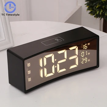 Touch Alarm Clock Digital LCD Display Reveil Night light Table Clocks Snooze Function Decoration Desk Clock
Touch Alarm Clock Digital LCD Display Reveil Night light Table Clocks Snooze Function Decoration Desk Clock