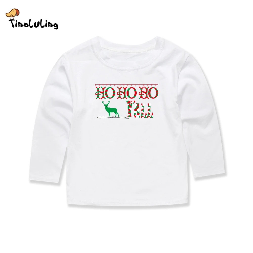TINOLULING Kids Christmas Tees Children Print T Shirt Baby Boys Girls Full Sleeves T-Shirt
TINOLULING Kids Christmas Tees Children Print T Shirt Baby Boys Girls Full Sleeves T-Shirt