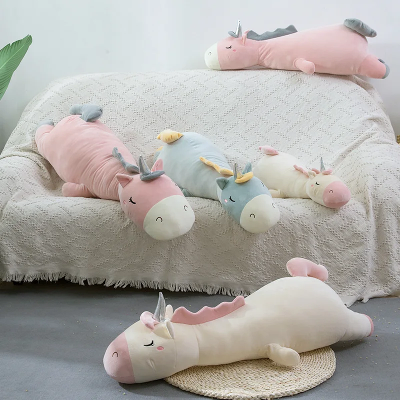 cute plush unicorn toy 70-120cm long sleeping pillow stuffed animal unicorn throw pillow home decoration gift for girl
cute plush unicorn toy 70-120cm long sleeping pillow stuffed animal unicorn throw pillow home decoration gift for girl