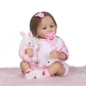 55cm Silicone Reborn handmade Baby Doll Toy Lifelike Newborn girl Baby-Reborn bebe Doll Gift Brinquedos kids birthday gifts toy 
55cm Silicone Reborn handmade Baby Doll Toy Lifelike Newborn girl Baby-Reborn bebe Doll Gift Brinquedos kids birthday gifts toy