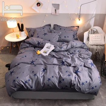 Pastoral Bed Sheet AB Side Star Bedding Set Twin Full Queen King Size High-quality Flat Sheet, Pillowcase & Duvet Cover Sets
Pastoral Bed Sheet AB Side Star Bedding Set Twin Full Queen King Size High-quality Flat Sheet, Pillowcase & Duvet Cover Sets