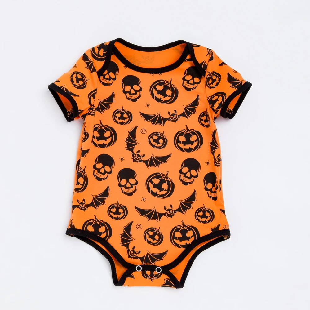 Halloween Bat Print Baby Rompers for 0-2 Year Boy & Girl 2017 High Quality Infant Clothing Pumpkin Printed Outfit for Halloween
Halloween Bat Print Baby Rompers for 0-2 Year Boy & Girl 2017 High Quality Infant Clothing Pumpkin Printed Outfit for Halloween