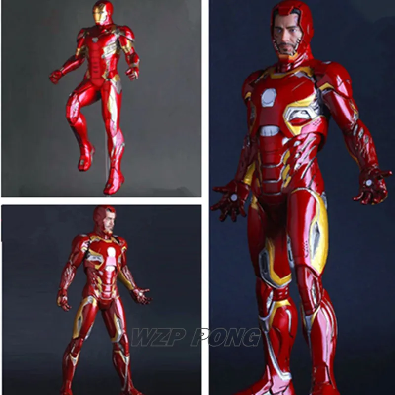 30cm Avengers Iron Man Statue Mark MK45 Battle ver Model New Collectible Super Hero Iron Man Action Figure Toys Birthday Gift
30cm Avengers Iron Man Statue Mark MK45 Battle ver Model New Collectible Super Hero Iron Man Action Figure Toys Birthday Gift