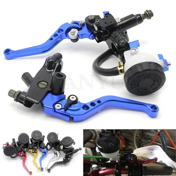 7/8" Universal Motorcycle Front Brake Clutch Lever Master Cylinder Reservoir for kawasaki suzuki honda yamaha KTM Ducati BMW
7/8" Universal Motorcycle Front Brake Clutch Lever Master Cylinder Reservoir for kawasaki suzuki honda yamaha KTM Ducati BMW