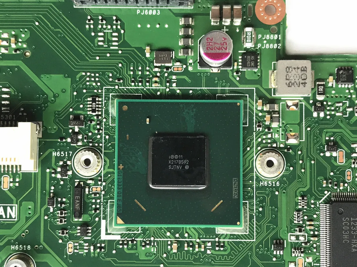 FidgetFidget for ASUS X401A Laptop Motherboard REV2 .0 SJTNV HM70 Mainboard 60-N30MB1103-A06