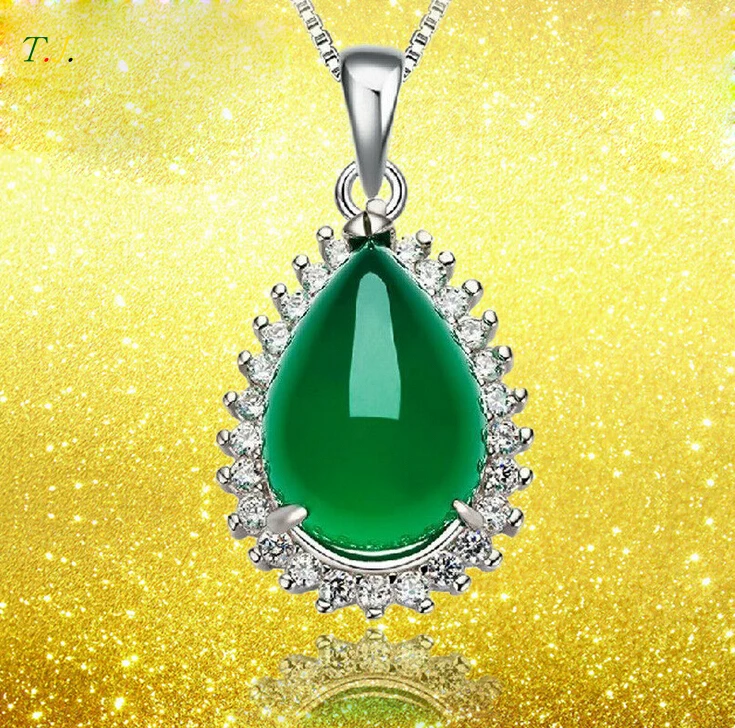 Luxury Jewelry Girls Lady's gem Summer Style Silver Maxi Necklace & Pendants Water Drop silver wedding jewelry
Luxury Jewelry Girls Lady's gem Summer Style Silver Maxi Necklace & Pendants Water Drop silver wedding jewelry