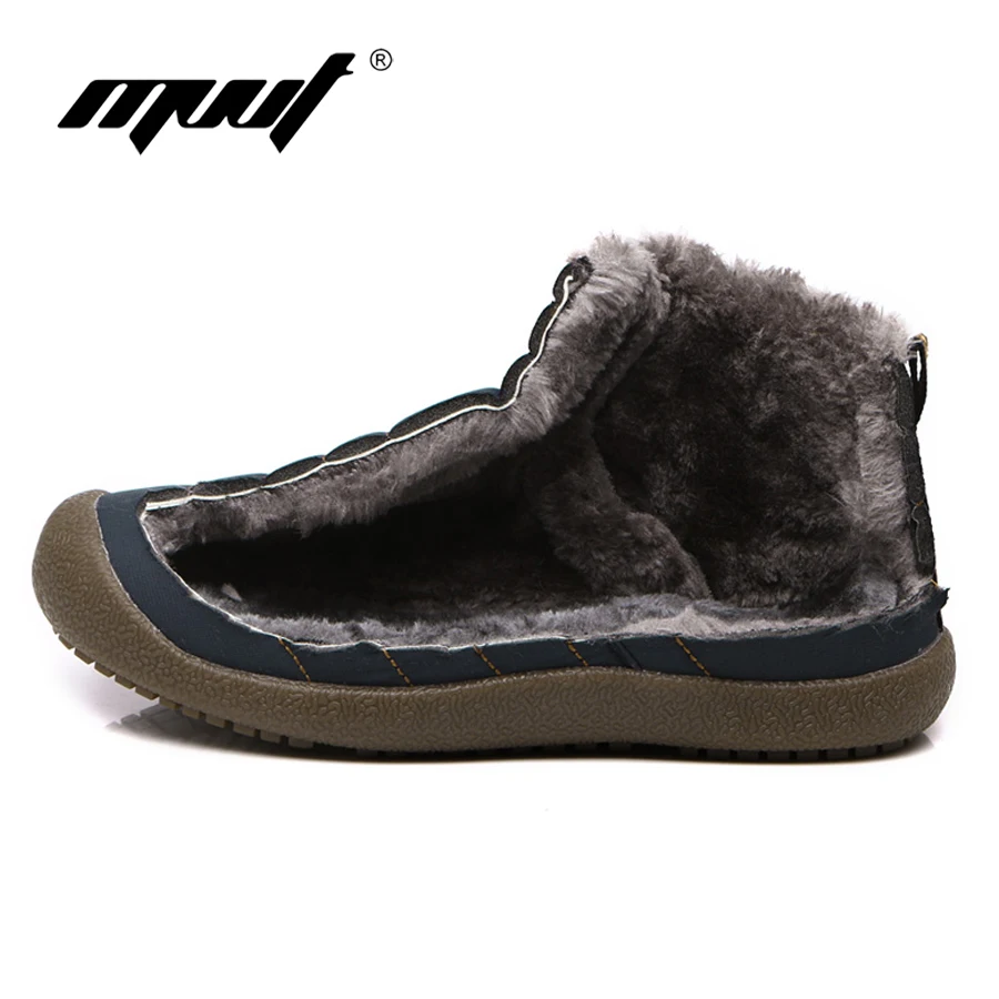 Очень теплые зимние мужские ботинки водонепроницаемые снежные супер качества