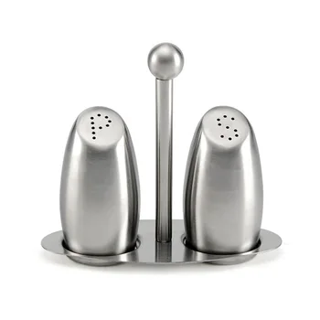 2pcs Stainless Steel Salt Pepper Shaker Set Odor-Free Spice with Stand Condiment Box Cooking Seasoning Bottle Kitchen Tools
2pcs Stainless Steel Salt Pepper Shaker Set Odor-Free Spice with Stand Condiment Box Cooking Seasoning Bottle Kitchen Tools