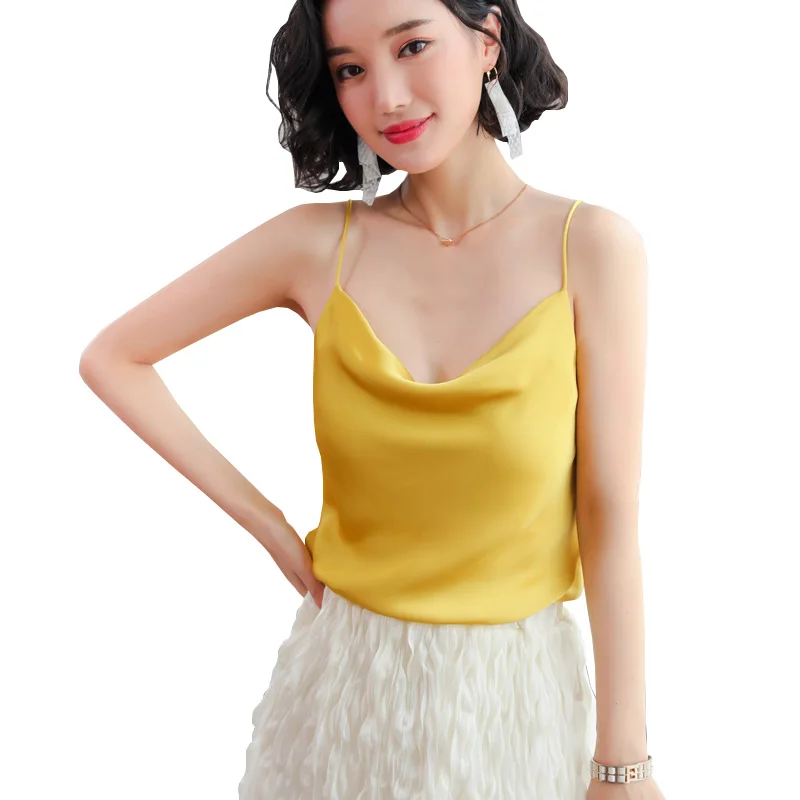 Black Tank Top Women Chiffon Blouses 2019 Fashion Summer Sexy Sleeveless Shirt Cami Female Crop Tops White Vest Women Clothing
Black Tank Top Women Chiffon Blouses 2019 Fashion Summer Sexy Sleeveless Shirt Cami Female Crop Tops White Vest Women Clothing