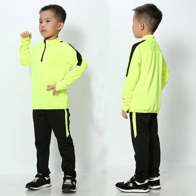 Kids Custom Soccer Jersey Uniforms Boys Football Jerseys Zipper Training Suit Tracksuits Long Sleeve Soccer Jersey Sportswear
Kids Custom Soccer Jersey Uniforms Boys Football Jerseys Zipper Training Suit Tracksuits Long Sleeve Soccer Jersey Sportswear