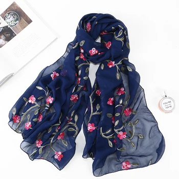 hot 2018 new brand women scarf spring summer embroidery silk scarves shawls and wraps lady pashmina beach hijab scarf
hot 2018 new brand women scarf spring summer embroidery silk scarves shawls and wraps lady pashmina beach hijab scarf