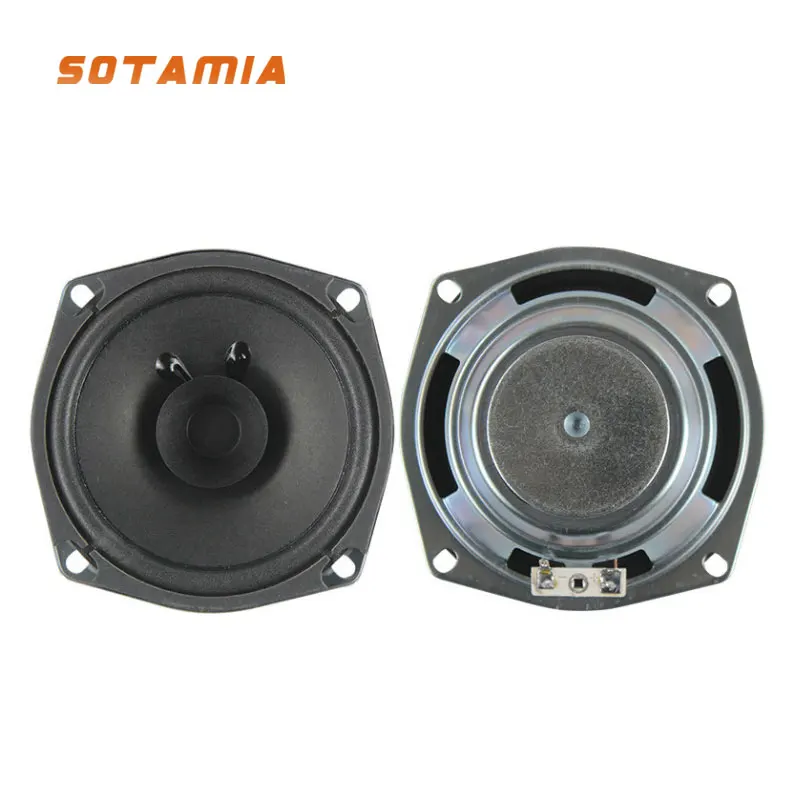 SOTAMIA 2Pcs 5 Inch Audio Portable Full Range DIY Speaker 4 Ohm 10W Loudspeaker Square Music Sound Stereo Speaker Home Theater
SOTAMIA 2Pcs 5 Inch Audio Portable Full Range DIY Speaker 4 Ohm 10W Loudspeaker Square Music Sound Stereo Speaker Home Theater