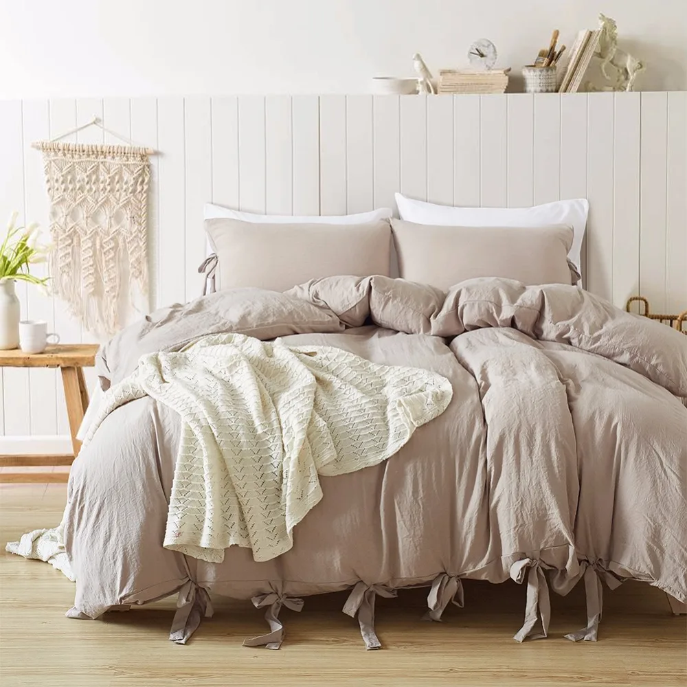 Modern Style Coffee Color Lace Style Quilt Cover Duvet Cover Set Single Double King Size 2pcs/3pcs Bedding Sets Bed Linen Soft
Modern Style Coffee Color Lace Style Quilt Cover Duvet Cover Set Single Double King Size 2pcs/3pcs Bedding Sets Bed Linen Soft