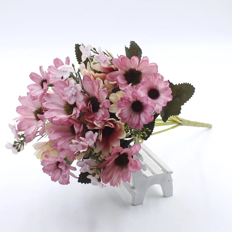 21 head pack 1 daisy silk wedding bouquets for fake family new year holiday wedding artificial flower decoration sunflower pl
21 head pack 1 daisy silk wedding bouquets for fake family new year holiday wedding artificial flower decoration sunflower pl