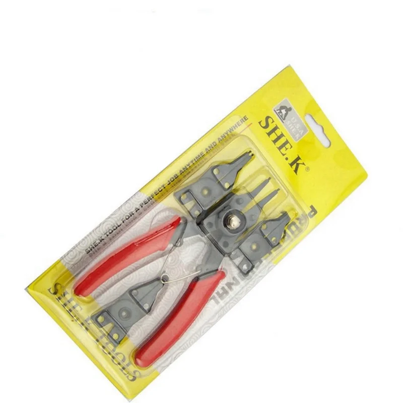 4 In 1 Multi Tool Circlip pliers Carbon Steel Clamp Ring Ferramentas Removable Tool Clamp Hardware Tools Alicate
4 In 1 Multi Tool Circlip pliers Carbon Steel Clamp Ring Ferramentas Removable Tool Clamp Hardware Tools Alicate