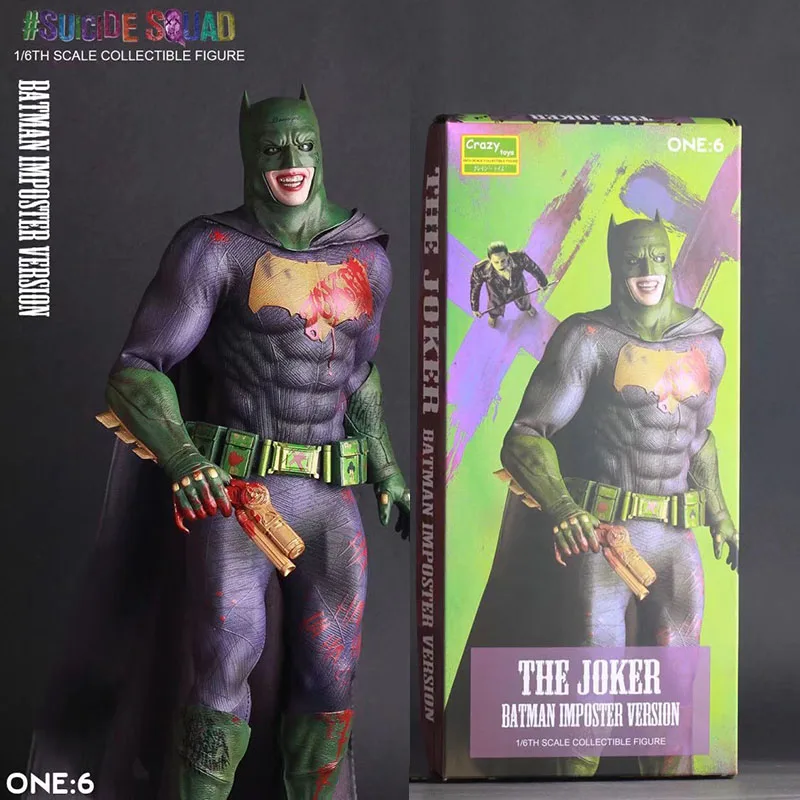 Crazy Toys 1:6 Batman Joker Suicide Squad Version Action Figure Movie Avengers Model Toy Collection The Dark Knight Figure Toy
Crazy Toys 1:6 Batman Joker Suicide Squad Version Action Figure Movie Avengers Model Toy Collection The Dark Knight Figure Toy