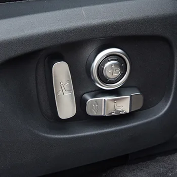 Front drive seats adjustment button covers knob sticker decorative trim for Jaguar XE XF F-PACE FPACE Interior Accessories
Front drive seats adjustment button covers knob sticker decorative trim for Jaguar XE XF F-PACE FPACE Interior Accessories