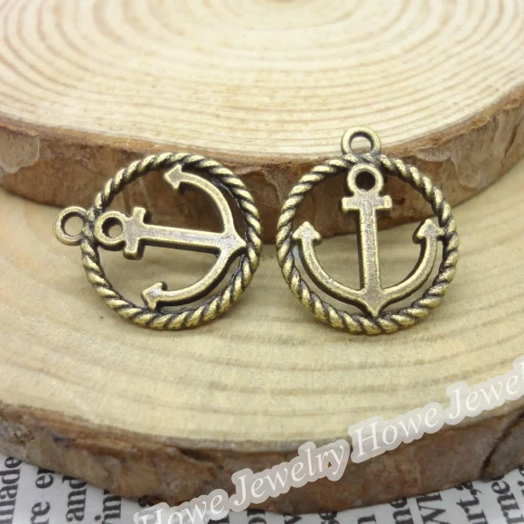 75 pcs Vintage Charms Anchors Pendant Antique bronze Fit Bracelets Necklace DIY Metal Jewelry Making
75 pcs Vintage Charms Anchors Pendant Antique bronze Fit Bracelets Necklace DIY Metal Jewelry Making