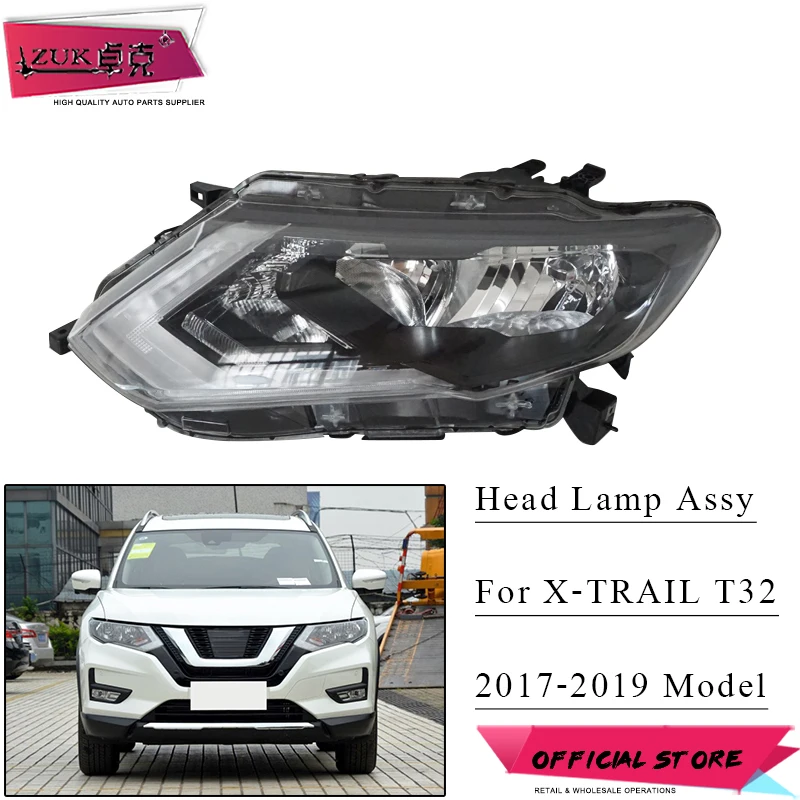ZUK Front Halogen Headlight Headlamp For NISSAN X-TRAIL ROGUE T32 2017 2018 2019 Daytime Running Lamp LED Head Light Lamp
ZUK Front Halogen Headlight Headlamp For NISSAN X-TRAIL ROGUE T32 2017 2018 2019 Daytime Running Lamp LED Head Light Lamp