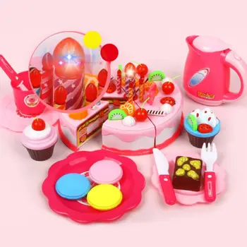 55pcs/set Happy Birthday Cake Toy Fruit Food Cutting Kitchen Food Pretend Role Play Kids Educational Gift
55pcs/set Happy Birthday Cake Toy Fruit Food Cutting Kitchen Food Pretend Role Play Kids Educational Gift