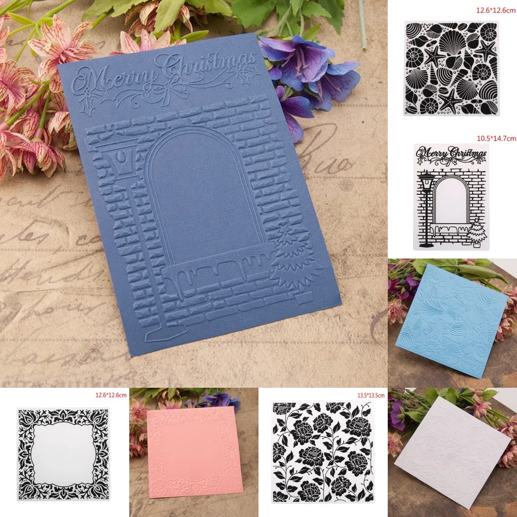 4 Styles Plastic Embossing Folder Clear Stamps Cutting Dies Photo Frame Peony Merry Christmas Seafood For Scrapbooking DIY Card
4 Styles Plastic Embossing Folder Clear Stamps Cutting Dies Photo Frame Peony Merry Christmas Seafood For Scrapbooking DIY Card