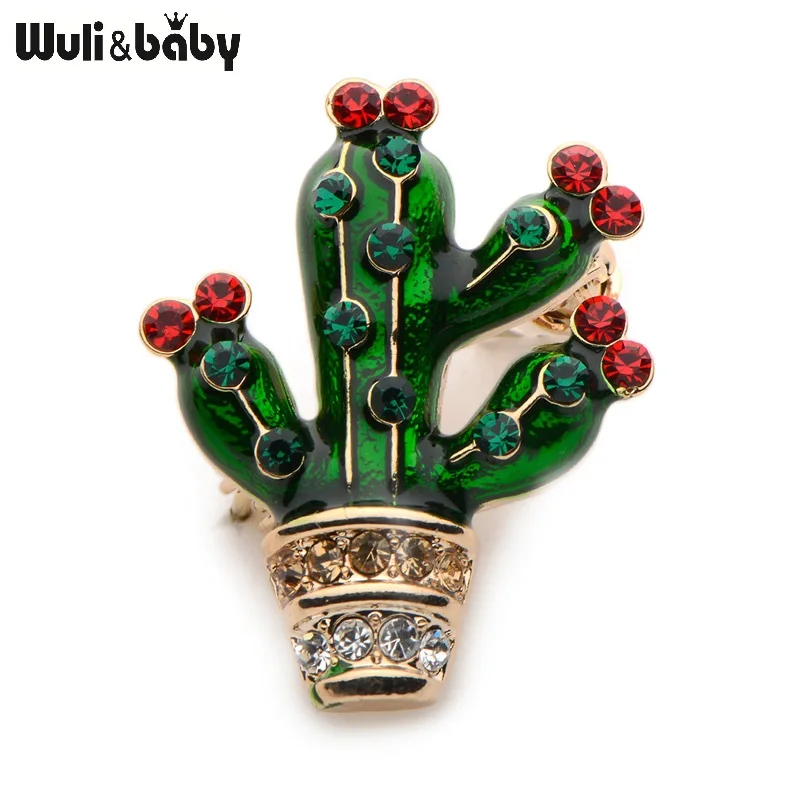 Wuli&baby Alloy Green Cactus Enamel Brooches For Women And Men Fashion Metal Plants Wedding Party Banquet Brooch Pins
Wuli&baby Alloy Green Cactus Enamel Brooches For Women And Men Fashion Metal Plants Wedding Party Banquet Brooch Pins